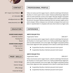 Super Functional Resume Template For Word In Free Sample Example Fantastic Download Microsoft High