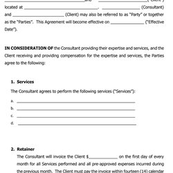 Supreme Consulting Contract Examples To Use For Your Business Agreement