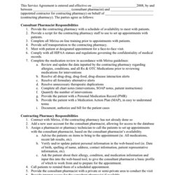Super Sample Consulting Contract Template Agreement Consultant Pharmacists Service