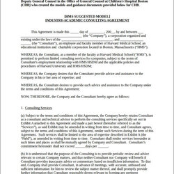 Fine Free Contract Templates In Ms Word Google Docs Pages Consulting Template Agreement