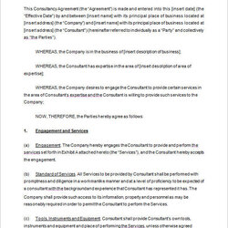 Superb Consulting Contract Templates Free Word Documents Download Template Agreement Sample Simple Contracts
