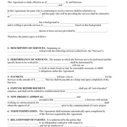 Exceptional Consulting Agreement Free Printable Legal Forms Form Business