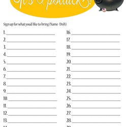 Legit Potluck Sign Up Sheet Collection Sheets Halloween Template Printable Thanksgiving Invitation Flyer