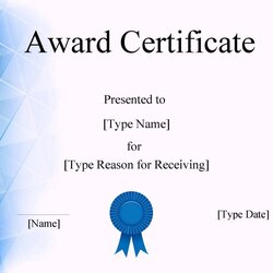 Free Certificate Template Instant Download Word