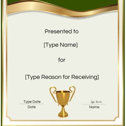Free Certificate Template Word