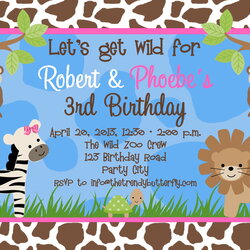 Champion Free Birthday Party Invitation Templates Invitations Design Card Kids Printable Editable Invites