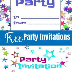 Superb Free Party Invitations Printable Invitation Templates Later These