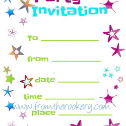 Spiffing Free Party Invitations Printable Invitation Templates Print Birthday Template Maker Invite Card Info