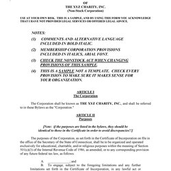 Fine Simple Corporate Bylaws Templates Samples