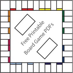 Preeminent Free Printable Game Board Template Templates