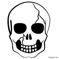 Capital Best Photos Of Skull Stencils Templates Halloween Template Scary Printable Decoration Coloring Print
