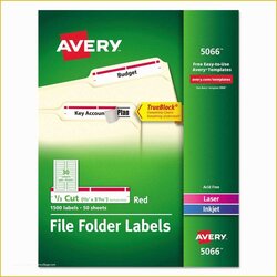 Cool Free File Folder Labels Template Of Beautiful Avery Label Templates Laser Permanent Filing Box Red