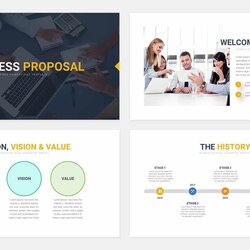 Free Business Proposal Template For Keynote And Google Templates Presentation Slides Create Professional Now