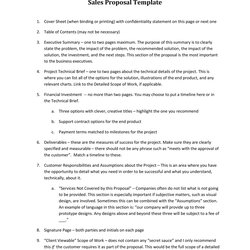 Fantastic Business Proposal Templates Letter Samples Template