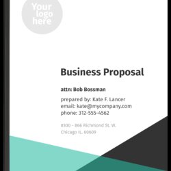 Fine Business Proposal Template Freelancer Templates