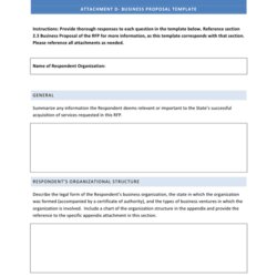 Super Generic Business Proposal Template Download Free Documents For Word