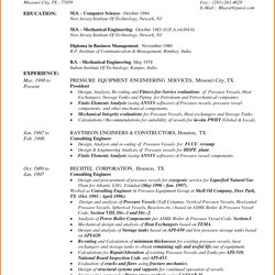 Swell Engineer Resume Template Samples For Experienced Mechanical Engineers Financial Of
