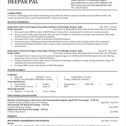 Admirable Mechanical Engineering Resume Templates Doc Engineer Template Experience Simple For