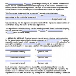 Worthy Printable Room Rental Agreement Customize And Print Template Roommate Form
