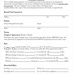 Tremendous Room Rental Agreement Template Free Word Download Lease Form Tenancy Roommate Forms Application