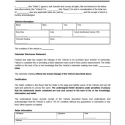 Worthy Free Motor Vehicle Bill Of Sale Form For Car Word Auto Example