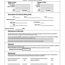 Fine Vehicle Bill Of Sale Template Free Word Document Downloads Motor Templates