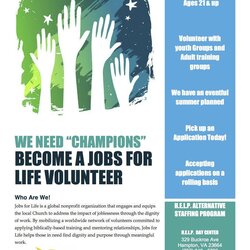Smashing The Excellent Volunteer Recruitment Flyer Template Elegant You To Pertaining