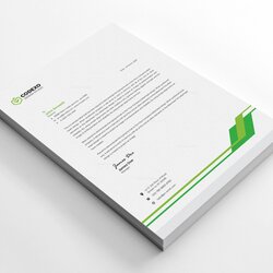 Simple Corporate Letterhead Template Graphic Prime Design Letterheads Stationary Fit