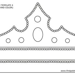 Outstanding Paper Crown Template Google Search Crafts Crowns