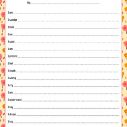 Matchless Best Images Of Am Poem Printable Template Who Poems Examples Via