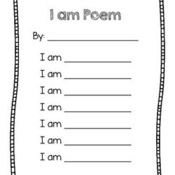Spiffing Am Poem Templates By Teachers Pay Template School Original