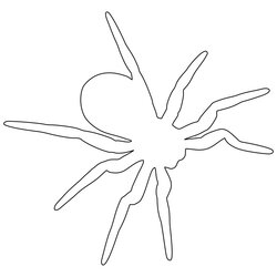 Fantastic Best Printable Halloween Templates Spider For Free At