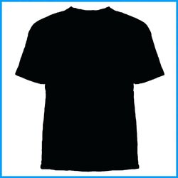Matchless Free Black Shirt Vector Template