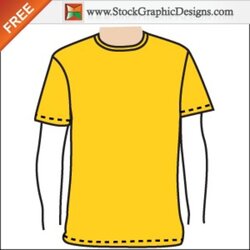 Apparel Blank Shirt Template Free Vector Men Vectors Choose Board Front Back