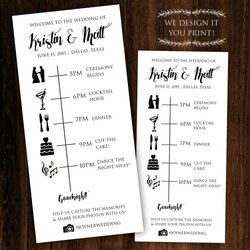 Super The Best Wedding Template Ideas On Itinerary Printable Program Schedule Reception Programs Ceremony