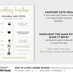 Splendid Wedding Editable Online Printing
