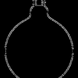 High Quality Christmas Ornament Pattern Use The Printable Outline For Crafts Templates Template Patterns
