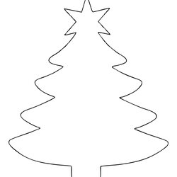 Swell Best Christmas Tree Cutouts Printable For Free At Template