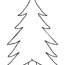 Marvelous Best Christmas Tree Stencil Printable For Free At Template Trees Outline Stencils Patterns Pattern