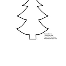 The Highest Quality Printable Christmas Tree Templates Free Download Template