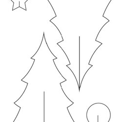 Terrific Free Christmas Tree Template Freebie Finding Mom Insert Printable