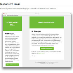 Free Templates To Use For Your Newsletters Responsive