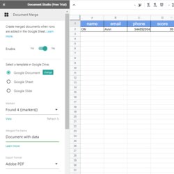 Generating Google Doc Template From Stack Overflow Variables Identify Automatically Listed