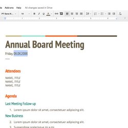 Sublime How To Create Template In Google Docs Do Anything Document Format Notes Meeting Build