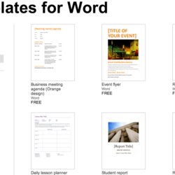 Spiffing Google Word Document Templates Over Free Microsoft Office Documents For