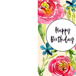 Spiffing Free Printable Birthday Cards Paper Trail Design Happy Adults Personalized Card Source Page