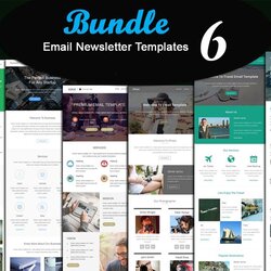 Peerless Email Newsletter Templates Collection Free Download Template Outlook Creative Business Modern