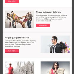 Capital Email Newsletter Examples Business Templates Sample Newsletters Template