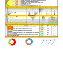 Cool Daily Status Report Template Excel