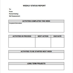 Sublime Free Sample Weekly Status Report Templates In Ms Word Apple Template Staff Action Business Progress